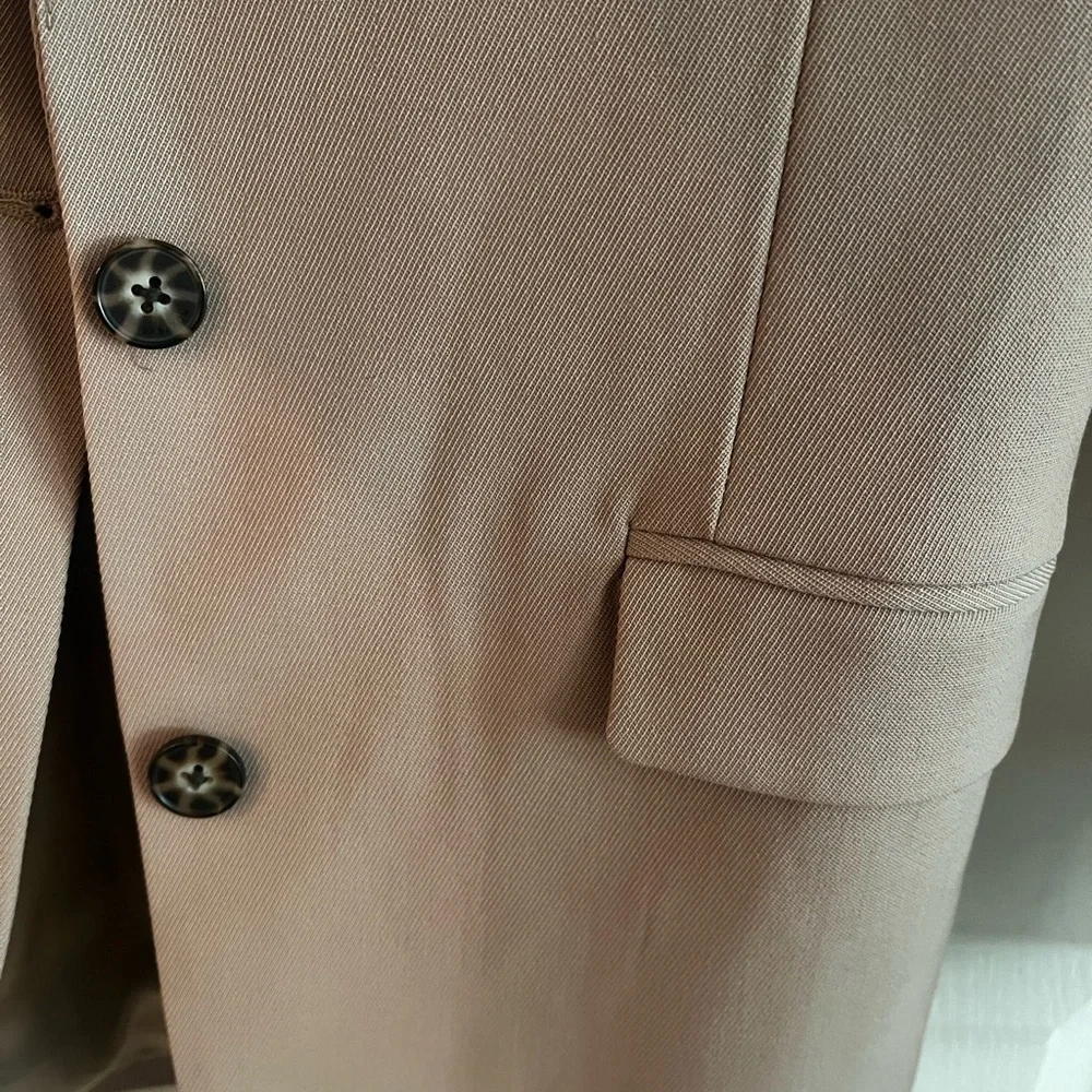 Babaton Tan Blazer Tailored Suit Jacket - Picture 2 of 4
